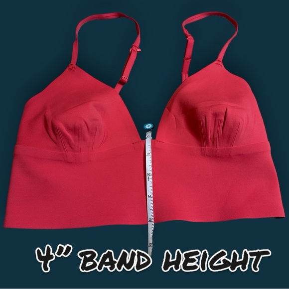 NWT Free People Intimately Sage Longline Neo Bralette in Cayenne Pink. Small 🌺 - Picture 7 of 14